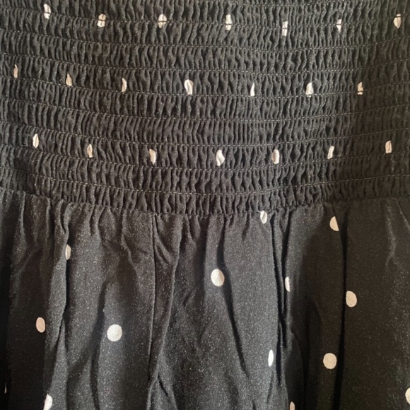 Old Navy Polka Dots Black White Dress - Picture 6 of 7